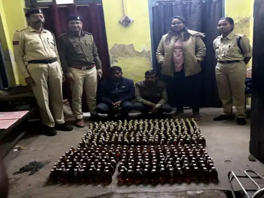 रायपुर आबकारी विभाग ने अवैध शराब के खिलाफ कार्रवाई करते हुए 2 आरोपियों को गिरफ्तार किया