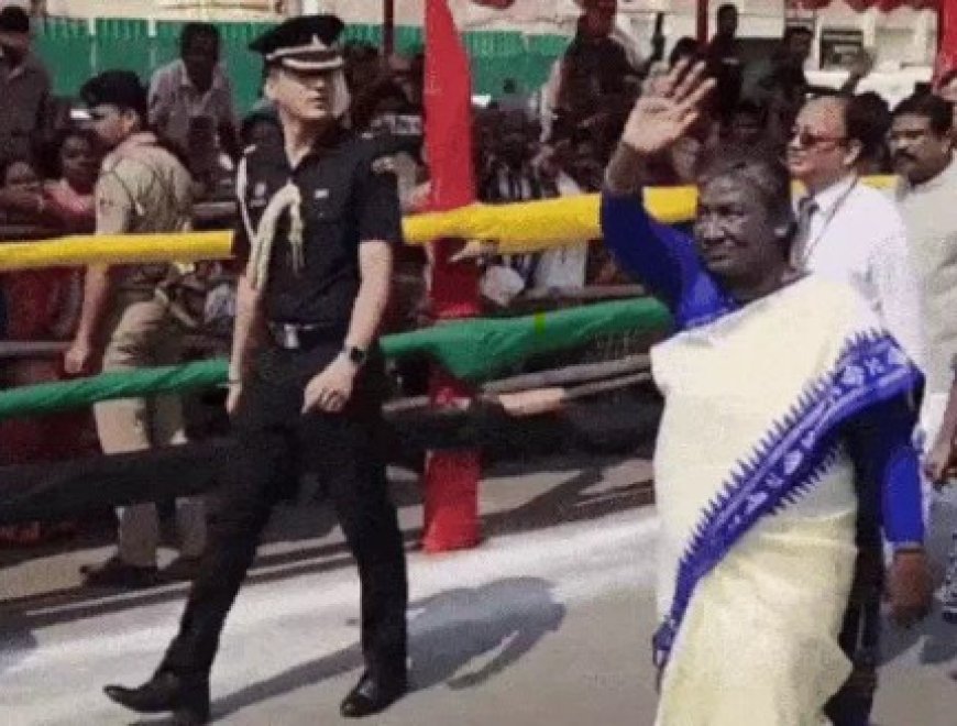 राष्ट्रपति द्रौपदी मुर्मू 7 फरवरी को बस्तर संभाग मुख्यालय जगदलपुर आएंगी