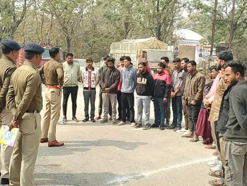 कोरबा पुलिस ने जिले में कानून-व्यवस्था बनाए रखने के लिए एक विशेष अभियान चलाया