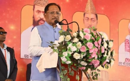 छत्तीसगढ़ के शांति प्रिय धरा में कबीरपंथ का है व्यापक प्रभाव -मुख्यमंत्री  विष्णु साय मुख्यमंत्री  विष्णु साय