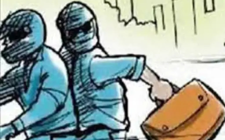 रायपुर में बाइक सवार आरोपियों ने शिक्षिका से उठाईगिरी की