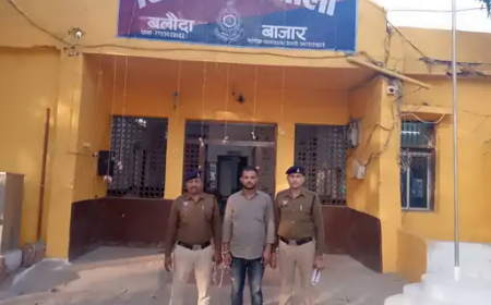 बलौदाबाजार जिले में एक युवक को युवती की निजी तस्वीरें सोशल मीडिया पर डालने के आरोप में गिरफ्तार किया गया