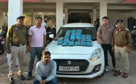 ओडिशा से गांजा लाकर रायपुर में बेचने की कोशिश कर रहे एक अंतर्राज्यीय तस्कर को पुलिस ने गिरफ्तार किया