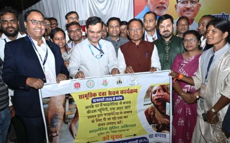 स्वस्थ समाज ही समृद्ध राज्य की नींव : मुख्यमंत्री विष्णु देव साय