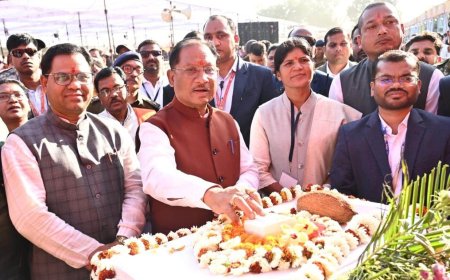 जीपीएम के समन्वित विकास को मिलेगी गति: मुख्यमंत्री विष्णु देव साय