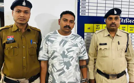 रायपुर में पुलिस आरक्षक को हेरोइन (चिट्टा) बेचते गिरफ्तार हुआ