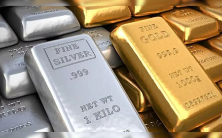 चांदी में भारी गिरावट: ₹5,835 लुढ़की कीमत, ₹2.61 लाख प्रति किलो; सोना भी ₹1,175 सस्ता