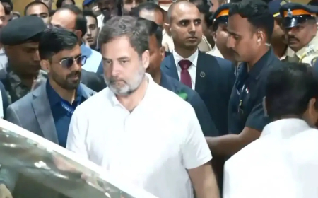 आरएसएस मानहानि केस: राहुल गांधी भीवंडी कोर्ट में पेश, हर्षवर्धन सपकाल बने नए जमानती