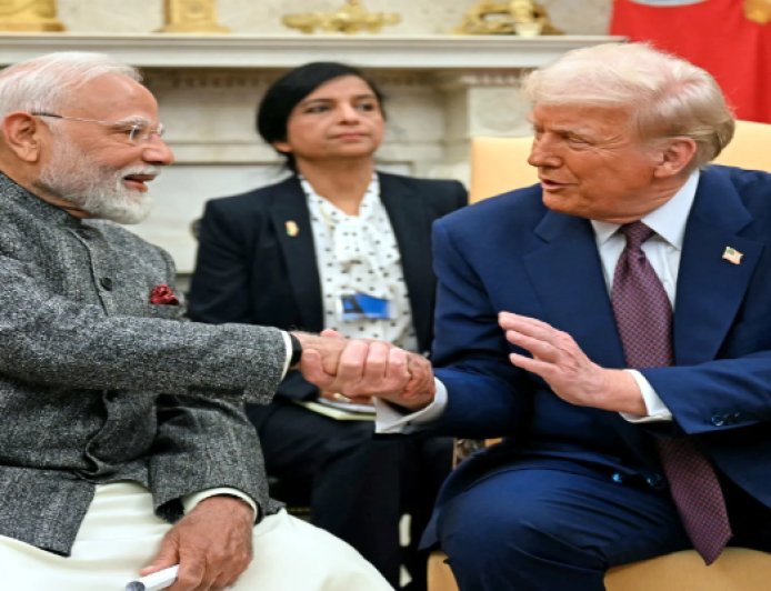 US ट्रेड डील में INDIA का पूरा नक्शा: ट्रंप के मैप में PoK और अक्साई चिन भारत का हिस्सा, पाकिस्तान में मची हलचल