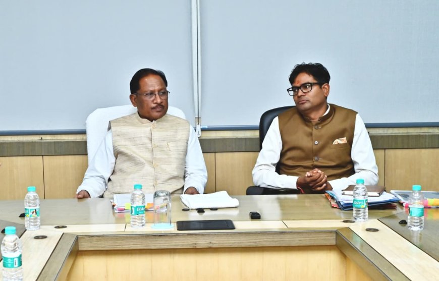 खनन परियोजनाओं का हो गुणवत्तापूर्ण समयबद्ध क्रियान्वयन- मुख्यमंत्री  विष्णुदेव साय