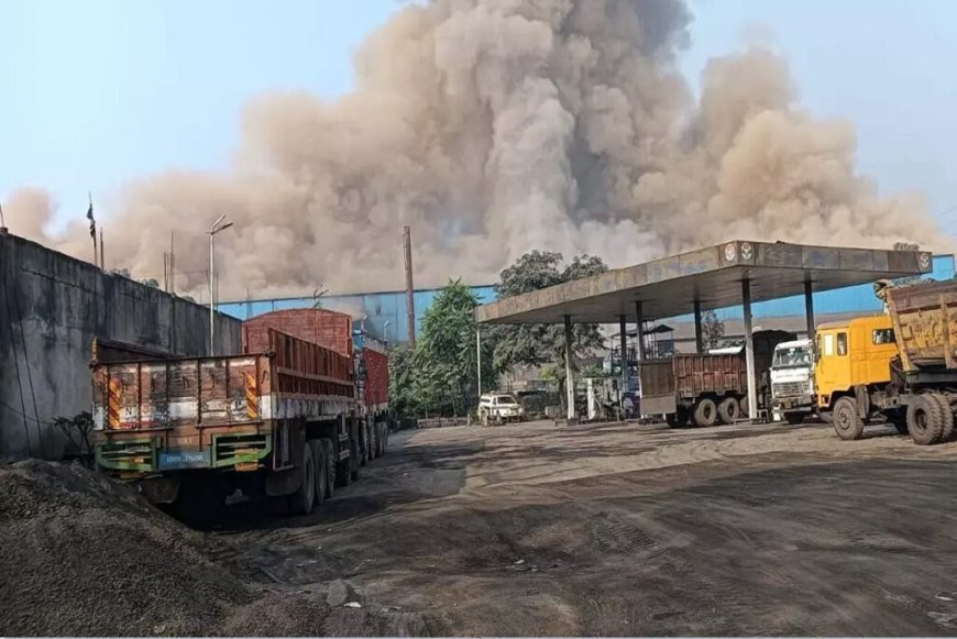रायगढ़ कार्बन प्लांट में भीषण हादसा: आग में झुलसी मासूम की मौत, 6 मजदूर 80-90% तक झुलसे, 3 वेंटिलेटर पर
