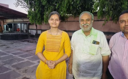 रायपुर की वैभवी अग्रवाल ने UPSC में हासिल की AIR-35, तीसरे प्रयास में मिली सफलता