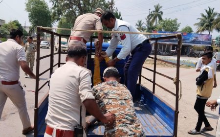 जगदलपुर में भीषण सड़क हादसा: फॉलो गाड़ी की टक्कर से 2 मिस्त्रियों की मौत, 100 किमी/घंटा थी रफ्तार