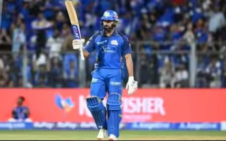 MI vs KKR: रोहित शर्मा की तूफानी फिफ्टी, मुंबई इंडियंस का IPL इतिहास का सबसे बड़ा रनचेज