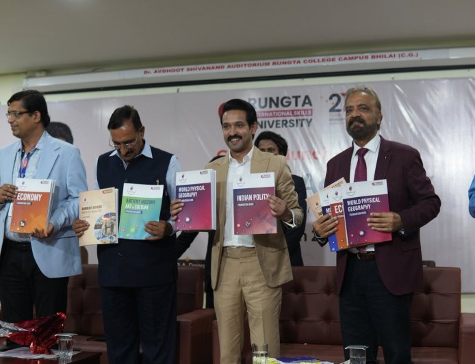 भिलाई में एक्टर विक्रांत मैसी ने IAS अकादमी का उद्घाटन, अब दिल्ली जाए बिना होगी UPSC की तैयारी