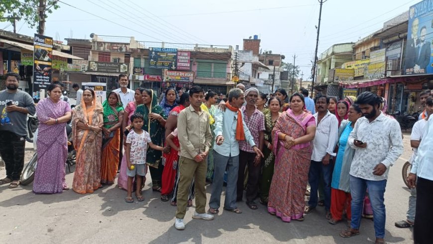 भिलाई में सड़क विवाद: 30 फीट केनाल रोड के खिलाफ प्रदर्शन, लोगों ने कहा- हम बेघर हो जाएंगे