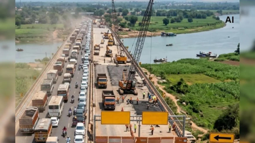 दुर्ग-रायपुर खारून नदी पुल एक महीने बंद: डायवर्सन रिहर्सल में दिखी अव्यवस्था, ट्रैफिक प्लान में सुधार के निर्देश