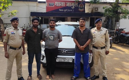 दुर्ग में ऑनलाइन सट्टा गिरोह का भंडाफोड़, 3 आरोपी गिरफ्तार