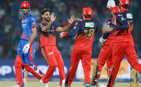 RCB vs DC Highlights: बेंगलुरु की धमाकेदार जीत, दिल्ली 75 पर ढेर; 9 विकेट से मुकाबला अपने नाम