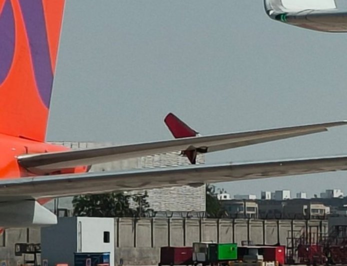 दिल्ली एयरपोर्ट पर दो विमानों की टक्कर: अकासा एयर और स्पाइसजेट की फ्लाइट्स प्रभावित