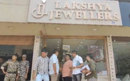 रायपुर के लक्ष्य ज्वेलर्स में करोड़ों की सेंधमारी, देर रात सोने-चांदी के जेवर लेकर फरार हुए चोर