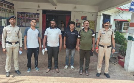 दुर्ग में IPL सट्टेबाजी गिरोह पर पुलिस की बड़ी कार्रवाई, 7 आरोपी गिरफ्तार