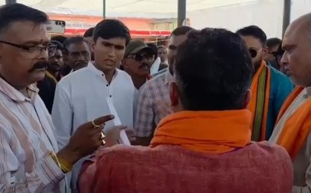 सुशासन तिहार में मचा बवाल: भाजपा कार्यकर्ता और जनपद CEO के बीच तीखी बहस, विधायक की मौजूदगी में हुआ विवाद