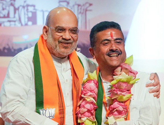 सुवेंदु अधिकारी ने बंगाल के मुख्यमंत्री पद की शपथ ली, समारोह में जुटे NDA के दिग्गज नेता