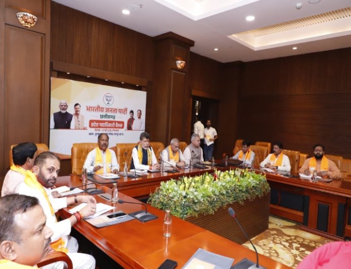 छत्तीसगढ़ BJP में बड़े बदलाव के संकेत: कोर कमेटी में नए चेहरे, संगठन और सरकार में फेरबदल की चर्चाएं तेज
