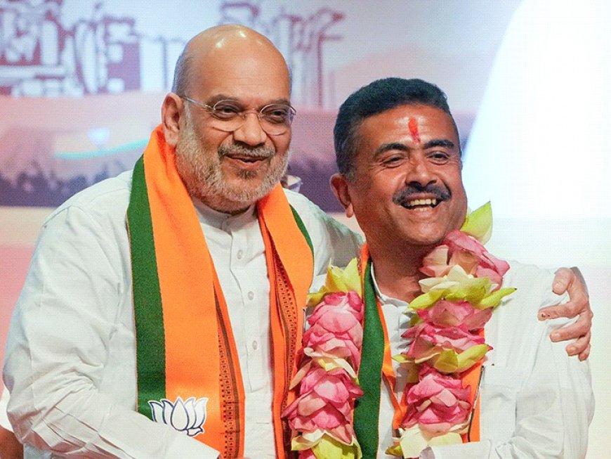सुवेंदु अधिकारी ने बंगाल के मुख्यमंत्री पद की शपथ ली, समारोह में जुटे NDA के दिग्गज नेता