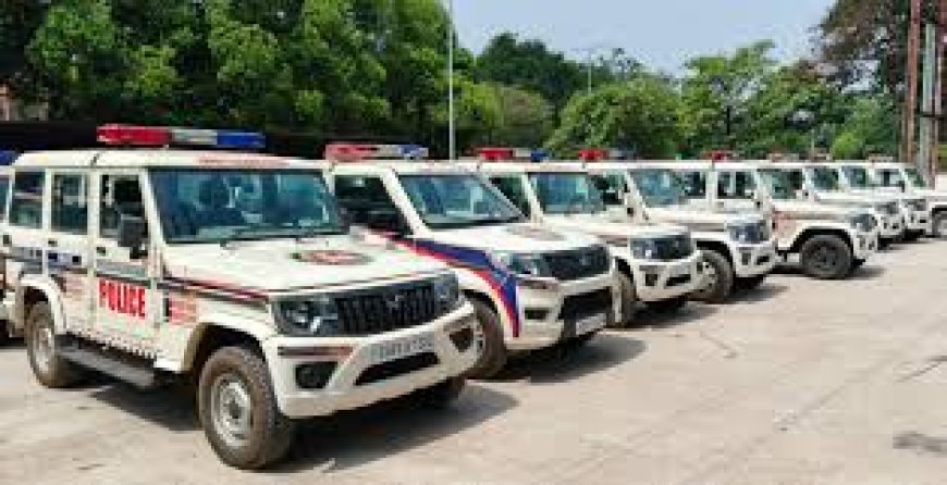 दुर्ग पुलिस को मिलीं 39 नई हाईटेक गाड़ियां, डायल-112 सेवा हुई और मजबूत