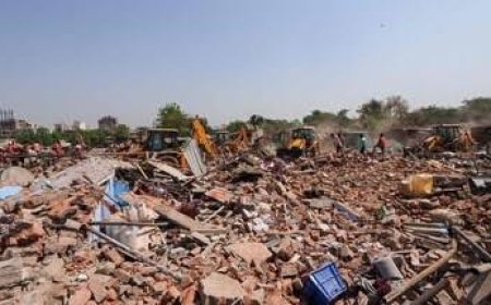 रायपुर के नकटी गांव में 85 से ज्यादा मकानों पर चला बुलडोजर, विधायक कॉलोनी परियोजना पर ग्रामीणों का विरोध
