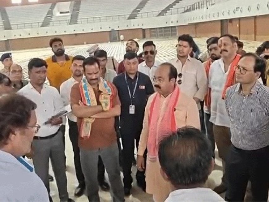 बिलासपुर खेल अकादमी में 9 साल की देरी पर भड़के डिप्टी सीएम अरुण साव, PWD अधिकारियों को लगाई फटकार