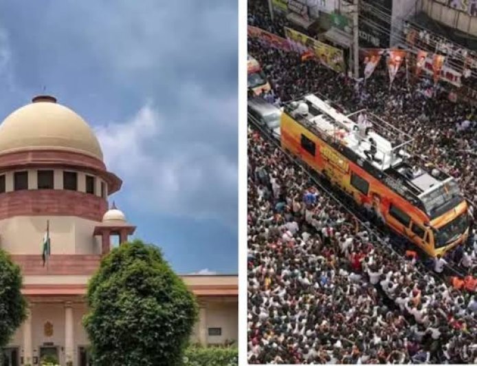 Karur Tragedy Case: सुप्रीम कोर्ट ने मद्रास हाईकोर्ट के फैसले पर लगाई रोक, पीड़ित परिवारों की नौकरियां बरकरार